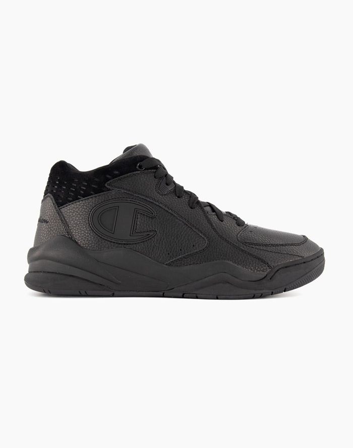 Zapatillas Champion Hombre - Zone 93 Mid-Cut ( Negras ) 0847356-VF